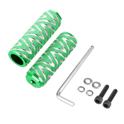 Electric Scooter Pedal Rear Foot Pegs For Xiaomi Mijia M365 / Pro / Pro2 / 1S(Green)-garmade.com