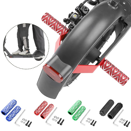 Electric Scooter Pedal Rear Foot Pegs For Xiaomi Mijia M365 / Pro / Pro2 / 1S(Red)-garmade.com
