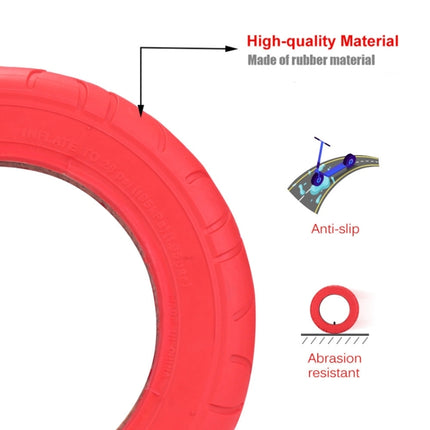 10 x 2 P1069 Inflatable Solid Tire for XiaoMi Mijia M365 Pro,Style： Outer Tire-garmade.com