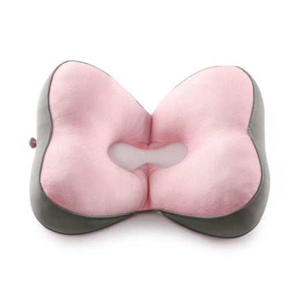 FANNIS Butterfly Office Hip Support Memory Foam Cushion, Size: 41x33x8cm(Pink)-garmade.com