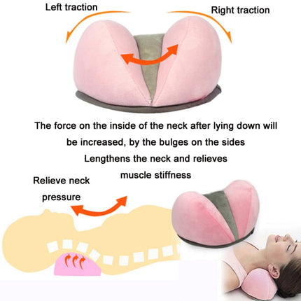FANNIS Nap Breathable Decompression Neck Pillow, Size: 25x16x13cm(Pink)-garmade.com