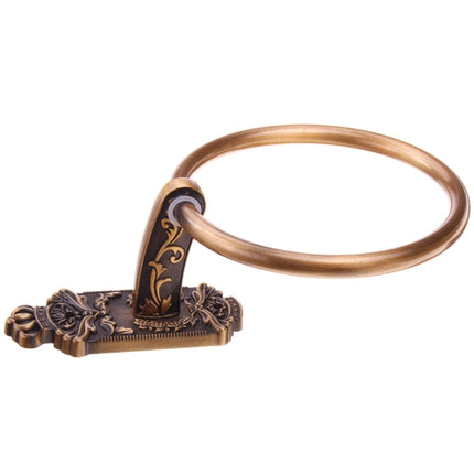 A3 Bathroom Antique Towel Ring Towel Rack(B1)-garmade.com