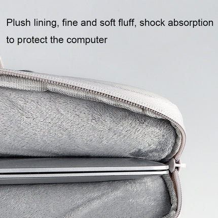 ND05SDZ Waterproof Wearable Laptop Bag, Size: 13.3 inches(Creamy-white)-garmade.com