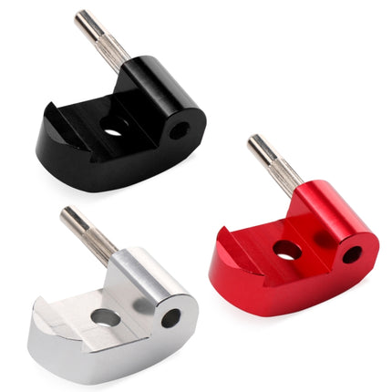 High-density Alloy Steel Electric Scooter Folding Hook for Xiaomi M365 / Pro,Style: Black +1 Dowel-garmade.com