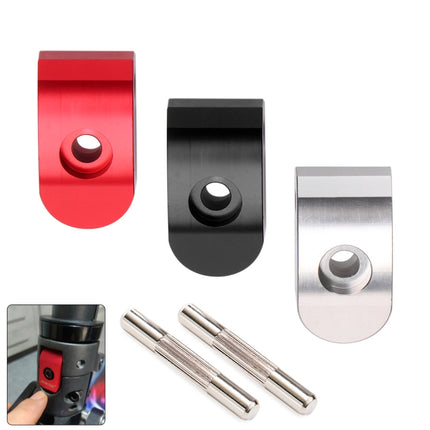 High-density Alloy Steel Electric Scooter Folding Hook for Xiaomi M365 / Pro,Style: Red +1 Dowel-garmade.com
