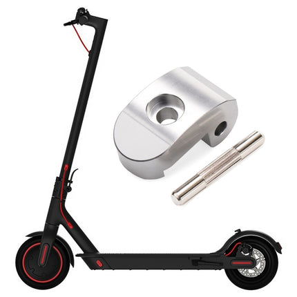 High-density Alloy Steel Electric Scooter Folding Hook for Xiaomi M365 / Pro,Style: Silver+1 Dowel-garmade.com