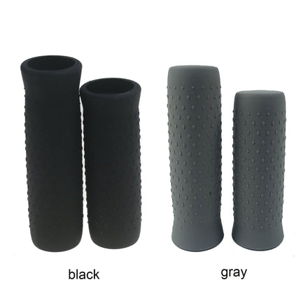 1 Pair Silicone Handbar Cover For Ninebot G30 MAX (Black)-garmade.com