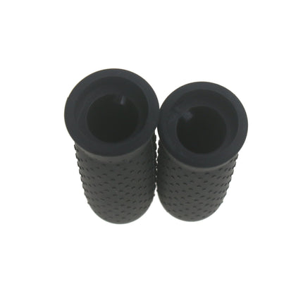 1 Pair Silicone Handbar Cover For Ninebot G30 MAX (Black)-garmade.com