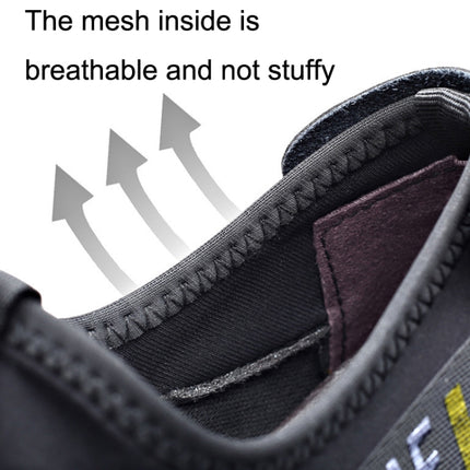 Men Spring Shoes Inner Height Increase Casual Sneakers, Size: 42(Black 8cm)-garmade.com