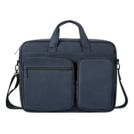 DJ02 Large Capacity Waterproof Laptop Bag, Size: 13.3 inches(Navy Blue)-garmade.com