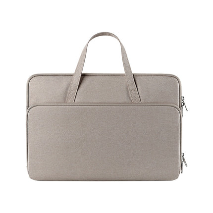 ST13 Waterproof and Wear-resistant Laptop Bag, Size: 14.1-15.4 inches(Khaki)-garmade.com