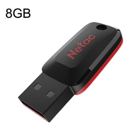 Netac U197 Office File High Speed USB Flash Drive, Capacity: 8GB(Black)-garmade.com