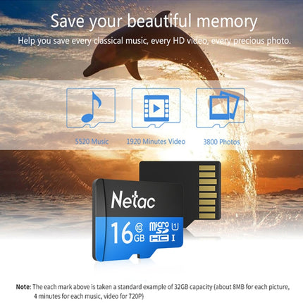 Netac Driving Recorder Surveillance Camera Mobile Phone Memory Card, Capacity: 32GB-garmade.com