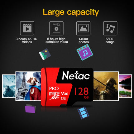 Netac Driving Recorder Surveillance Camera Mobile Phone Memory Card, Capacity: 256GB-garmade.com