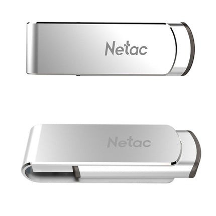Netac U388 High Speed USB3.0 Metal Rotating Car Computer U Disk, Capacity: 32GB-garmade.com
