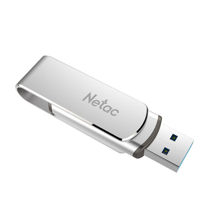 Netac U388 High Speed USB3.0 Metal Rotating Car Computer U Disk, Capacity: 64GB-garmade.com