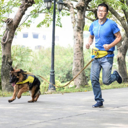 Lovoyager Pet Training Waist Bag Outdoor Walking Dog Snack Pocket(Yellow)-garmade.com