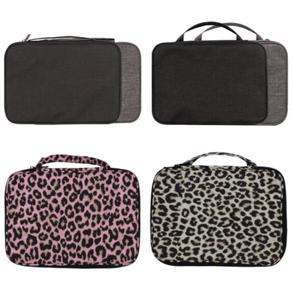 Long Strap Storage Bag With Handheld For Apple Watch, Color: Double Layer (Pink Leopard)-garmade.com