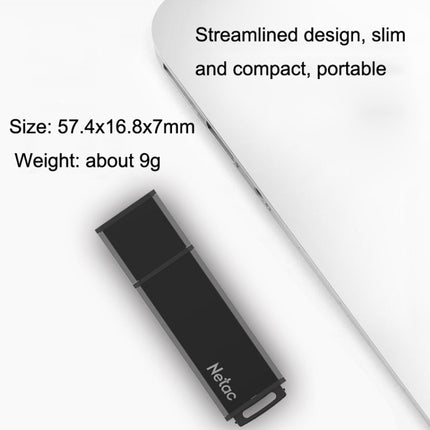 Netac U351 Metal High Speed Mini USB Flash Drives, Capacity: 64GB-garmade.com