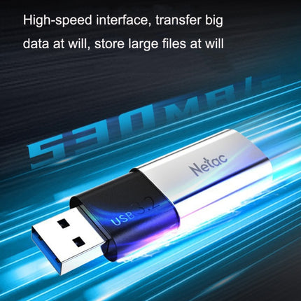 Netac US2 High-Speed Metal Capped Computer Car Mobile Solid State USB Flash Drives, Capacity: 512GB-garmade.com