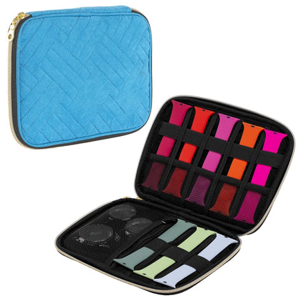 Velvet Watch Strap Watch Accessories Storage Bag, Specification: Blue S-garmade.com