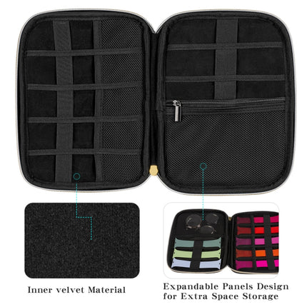 Velvet Watch Strap Watch Accessories Storage Bag, Specification: Black M-garmade.com