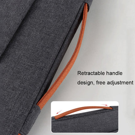 ND02 Waterproof Portable Laptop Case, Size: 15.6 inches(Dark Gray)-garmade.com