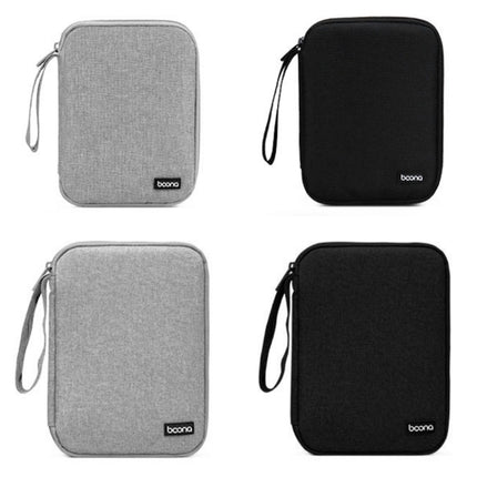 Baona Smart Watch Strap Data Cable Portable Storage Bag For Apple Watch, Specification: Large (Black)-garmade.com