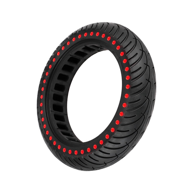 8.5 inch Color Dot Honeycomb Tire for Xiaomi Mijia M365/M365 Pro/1S(Red )-garmade.com