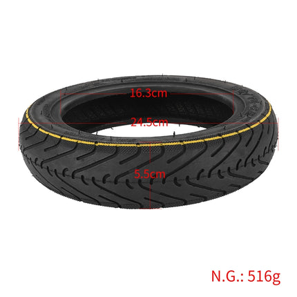 10 Inch Electric Scooter Striped Vacuum Tire With Air Nozzle For Ninebot MAX G30/G30E/G30LP-garmade.com