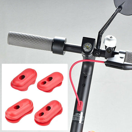 4 In 1 Charge Port Cover Cap Siliceone Plug For Xiaomi M365 Scooter-garmade.com
