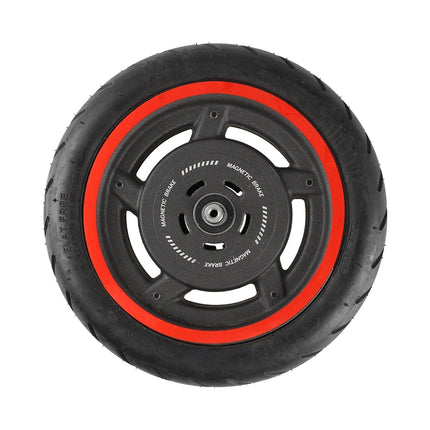 2 Sets Wheel Hub Protective Sticker For Scooter Bicycle Electric Vehicle(Red )-garmade.com