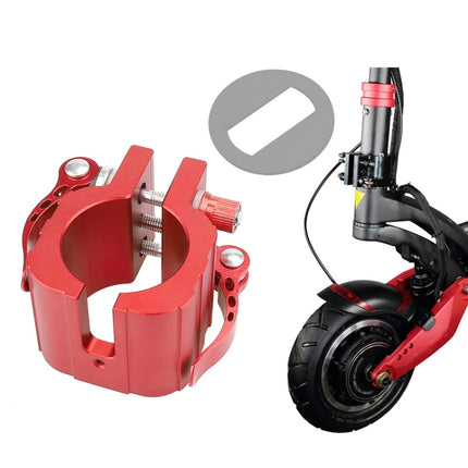 Folding Clamp For ZERO 8X 10X 11X SPEEDUAL Dualtron DT3 Thunder Electric Scooter With Pad Red-garmade.com