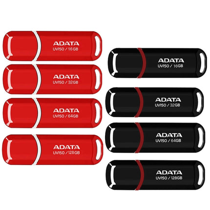 ADATA UV150 High Speed USB3.1 Business USB Flash Drive, Capacity: 128GB(Black)-garmade.com