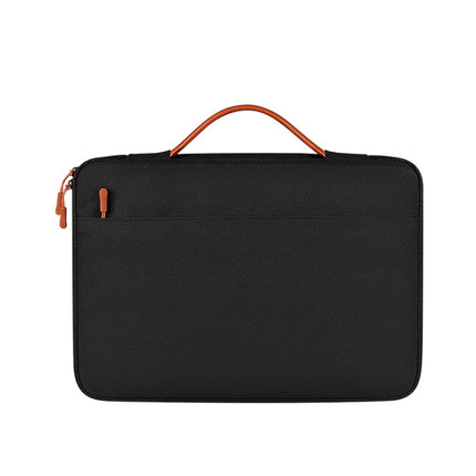 ND02S Adjustable Handle Waterproof Laptop Bag, Size: 13.3 inches(Mysterious Black)-garmade.com