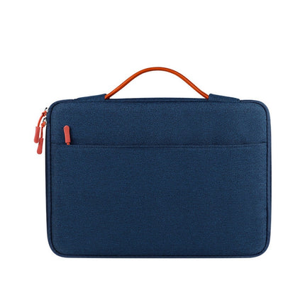 ND02S Adjustable Handle Waterproof Laptop Bag, Size: 13.3 inches(Navy Blue)-garmade.com