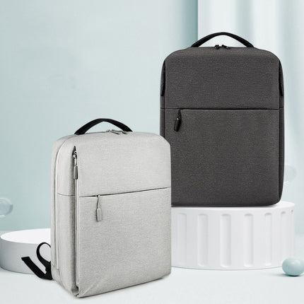 SJ08 Business Large Capacity Laptop Bag(Elegant Gray)-garmade.com