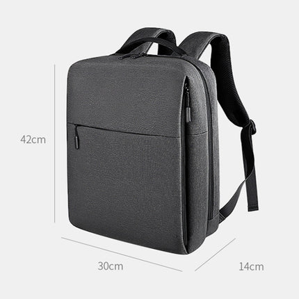 SJ08 Business Large Capacity Laptop Bag(Deep Space Gray)-garmade.com