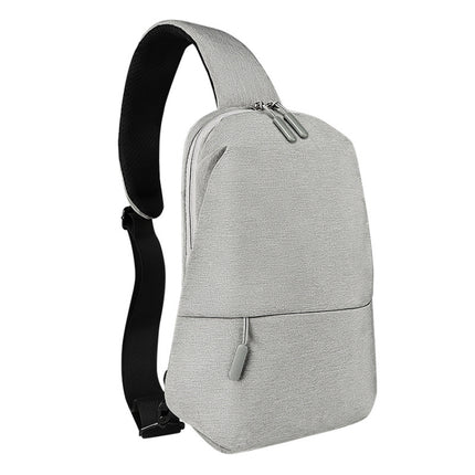 XB03 Adjustable Casual Sports Chest Bag(Elegant Gray)-garmade.com