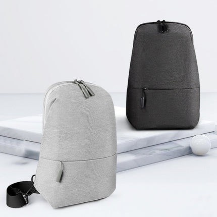 XB03 Adjustable Casual Sports Chest Bag(Elegant Gray)-garmade.com
