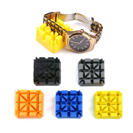 20 PCS Watch Band Bracelet Holder Watch Repair Tools(Yellow )-garmade.com