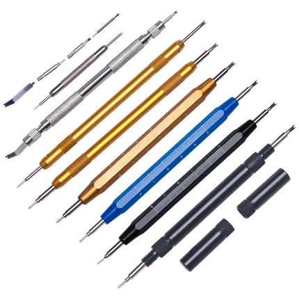 Watch Repair Tool Ear Batch Replacement Watch Strap Tool,Style: 5 PCS With Scale Golden-garmade.com