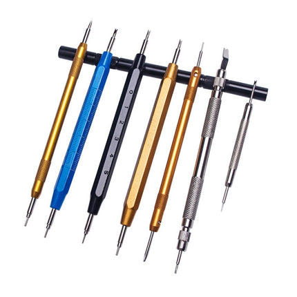 Watch Repair Tool Ear Batch Replacement Watch Strap Tool,Style: 5 PCS With Scale Golden-garmade.com