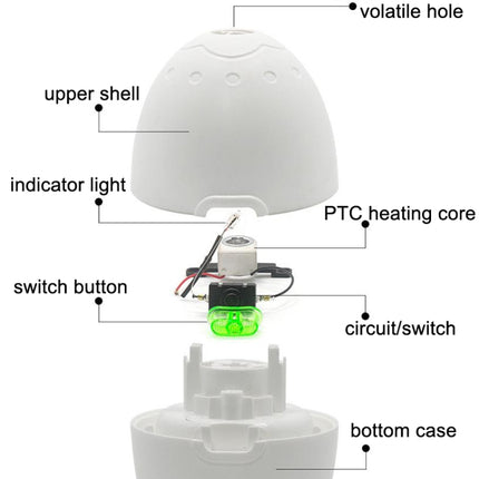 2pcs USB Outdoor 5V 1A Car Truck Universal Mosquito Coil Heater-garmade.com