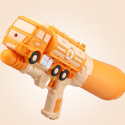 Hildren Pumping Water Play Device Summer Beach Outdoor Water Toys, Style: Oil Tanker (Yellow)-garmade.com