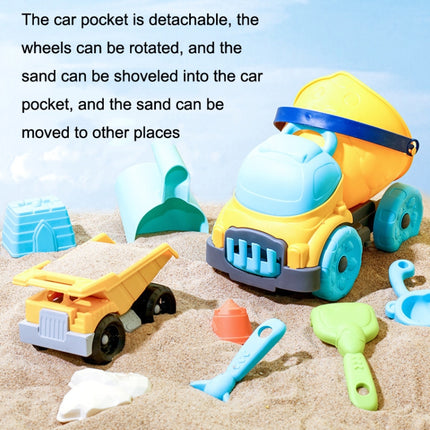 8 PCS / Set Turtle Beach Toy Set Children Sand Shovel And Water Play Tools-garmade.com