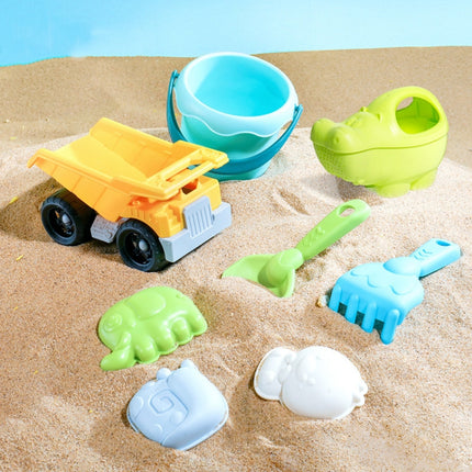 8 PCS / Set Beach Beach Toy Set Children Sand Shovel And Water Play Tools-garmade.com