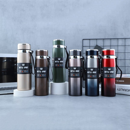 955 316 Stainless Steel Vacuum Cups, Capacity: 600 ml(Classic Coffee)-garmade.com