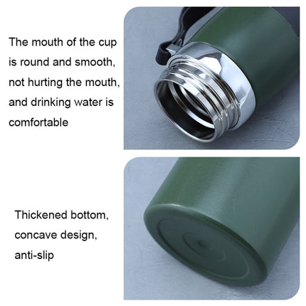 955 316 Stainless Steel Vacuum Cups, Capacity: 1000 ml(Gradient Gray)-garmade.com