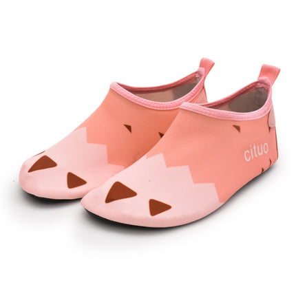 1802 Children Beach Mesh Breathable Shoes, Size: 23-24(Bear Claw Pink)-garmade.com